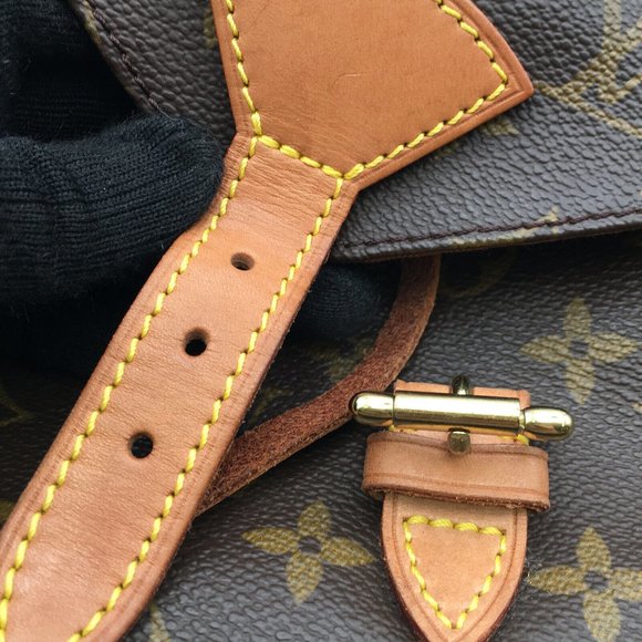 Montsouris MM Monogram Canvas Backpack - Picture 6 of 8